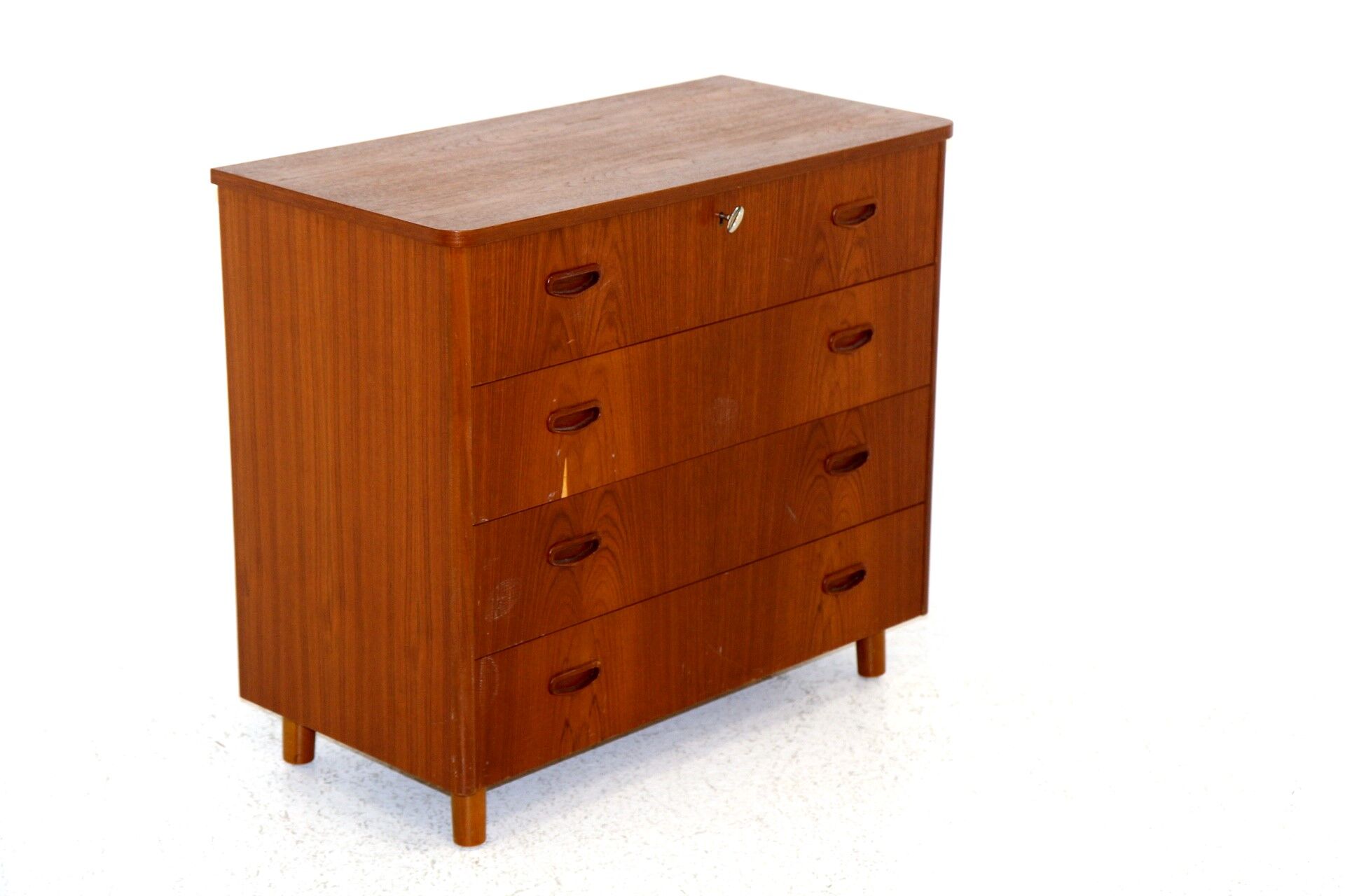 Teak chest of drawers, Sweden, 1960
