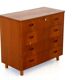 Commode en teck, Suède, 1960