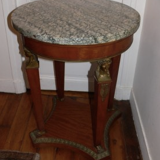 Empire pedestal table
