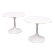Arkana Tulip side tables design Maurice Burke 1970s England