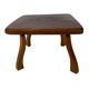 Vintage wooden tree trunk stool plant stool