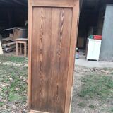 Wooden cabinet with interior doors