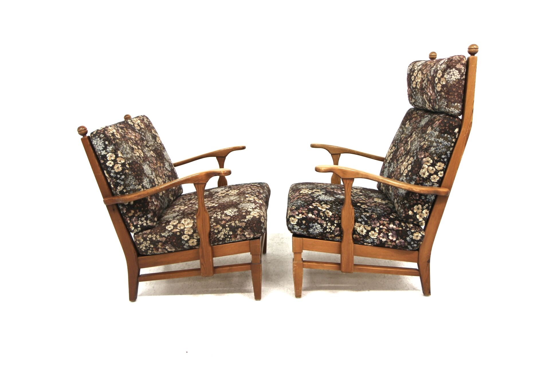 Set of 2 Scandinavian armchairs, Göperts Möbler, Sweden, 1960