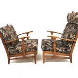 Set of 2 Scandinavian armchairs, Göperts Möbler, Sweden, 1960