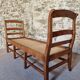 Antique Cherry Bench – Rustic French Daybed