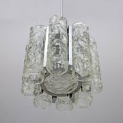 Carlo Nason Postmodern Italian Murano Glass Chandelier for Mazzega, 1970s
