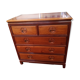 Chest of drawers 60s in exotic wood