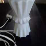 Art Deco opalescent glass lamp base
