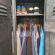 Metal wardrobe locker steel industrial 1950