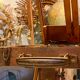 Old collapsible wooden painter's easel