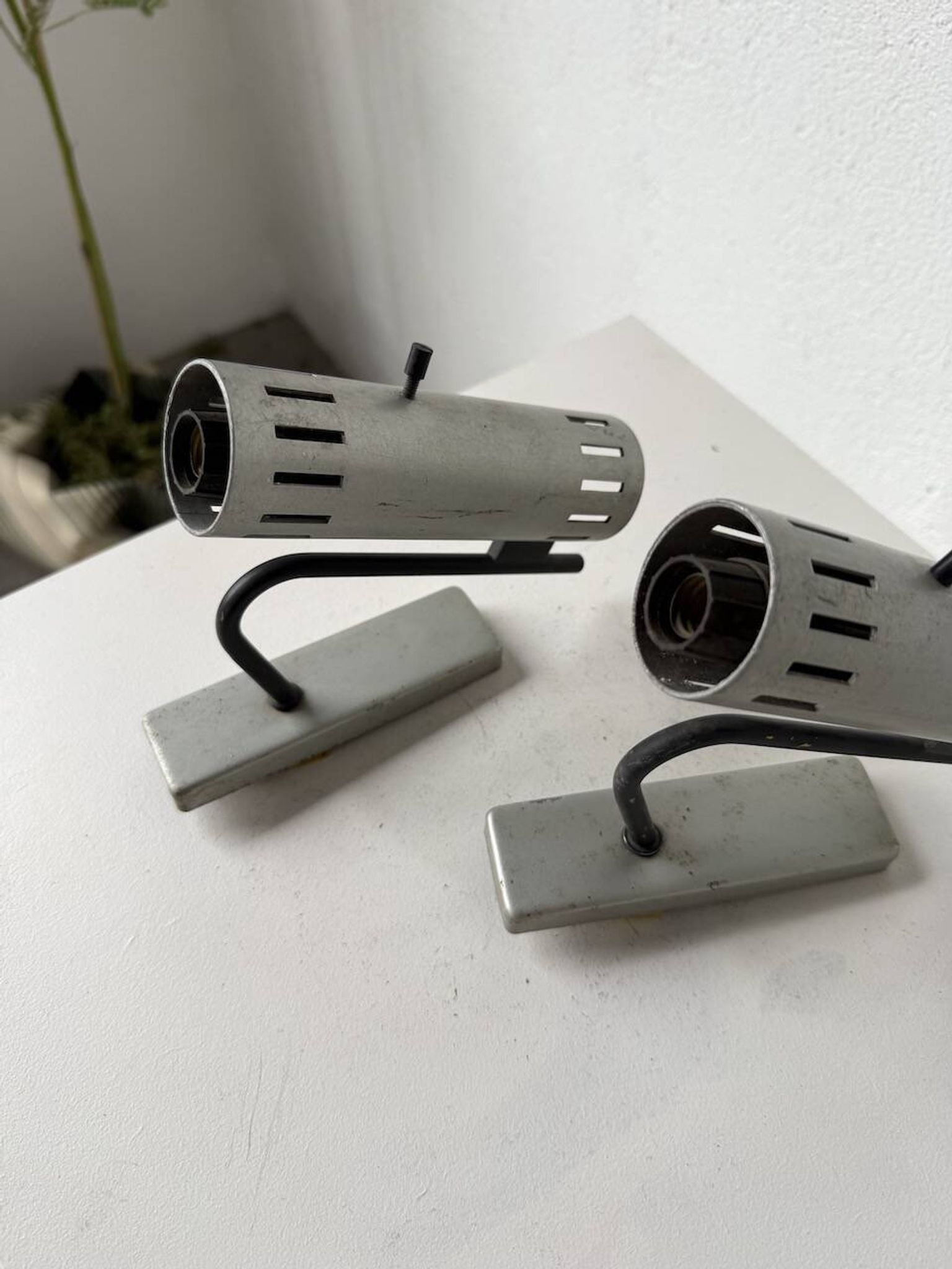 Pair of Alain Richard wall lights