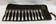 12 vendôme cake forks old size, Christofle