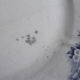 4 antique plates by Franz Anton Mehlem "Anita", antique porcelain