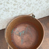 Copper basin with handle