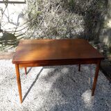 Extendable teak table