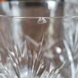 Whisky service 5 pieces in chiseled crystal