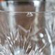 Whisky service 5 pieces in chiseled crystal