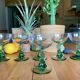 RARE LOT OF 6 LUMINARC “SIESTA” VINTAGE COCKTAIL GLASSES – CACTUS & MEXICAN
