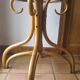 Parrot bistro umbrella coat rack Fischel 8 curved wood hooks