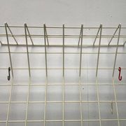 German minimalist Mid-Century coat rack in rope, 1960s