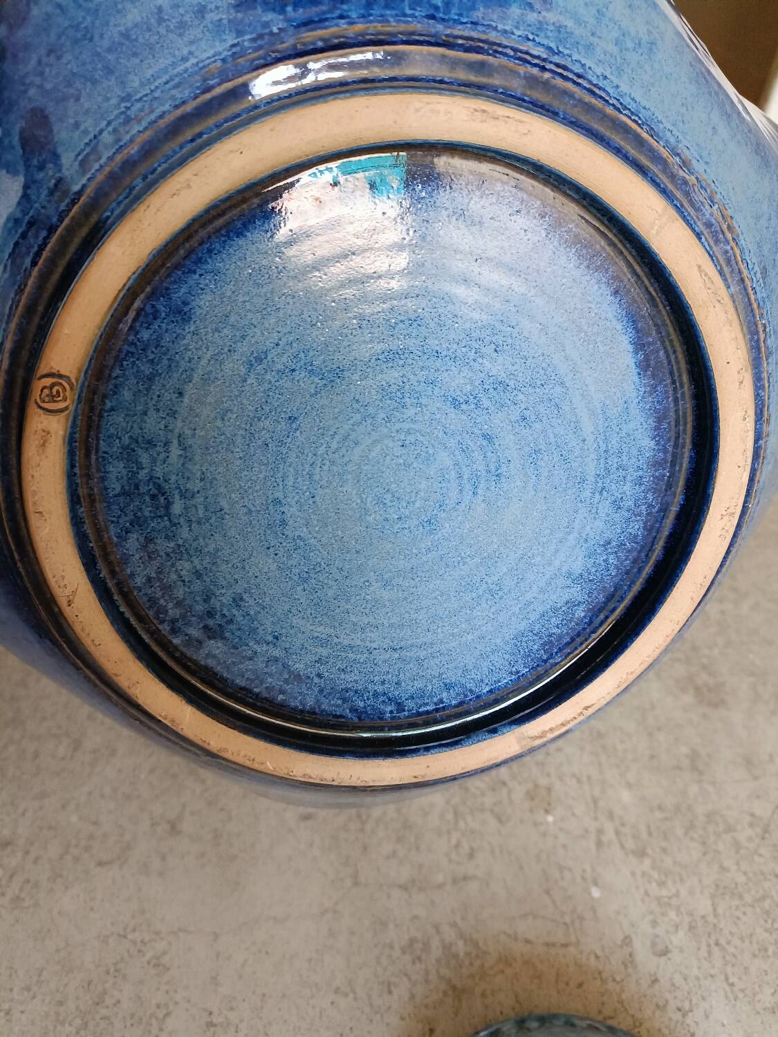 Admirable sculpture in blue sandstone