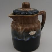 Flamed sandstone teapot France