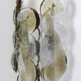 Pair of large wall sconces by Kalmar, Austria, 1960s.