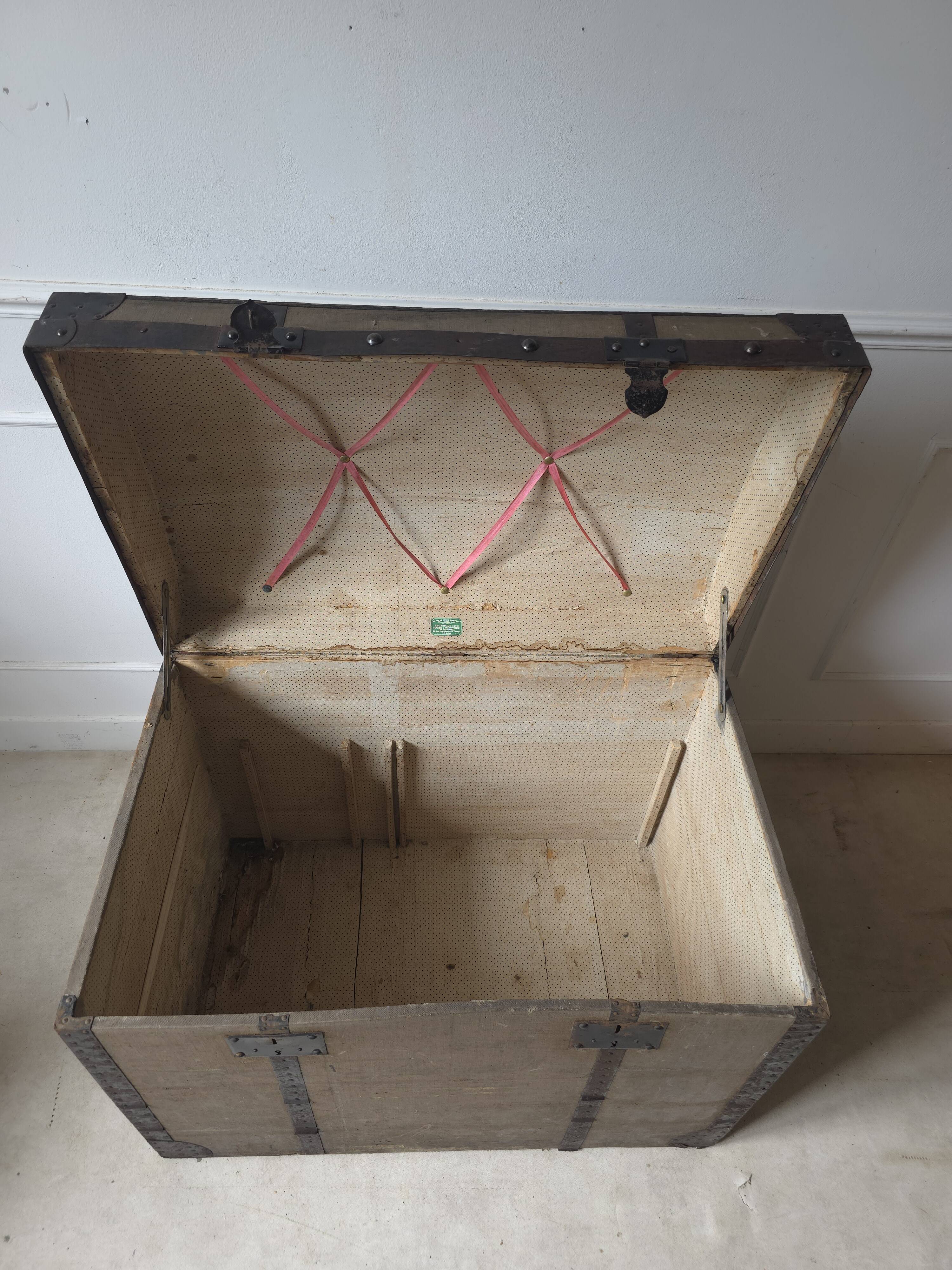 Antique wooden chest