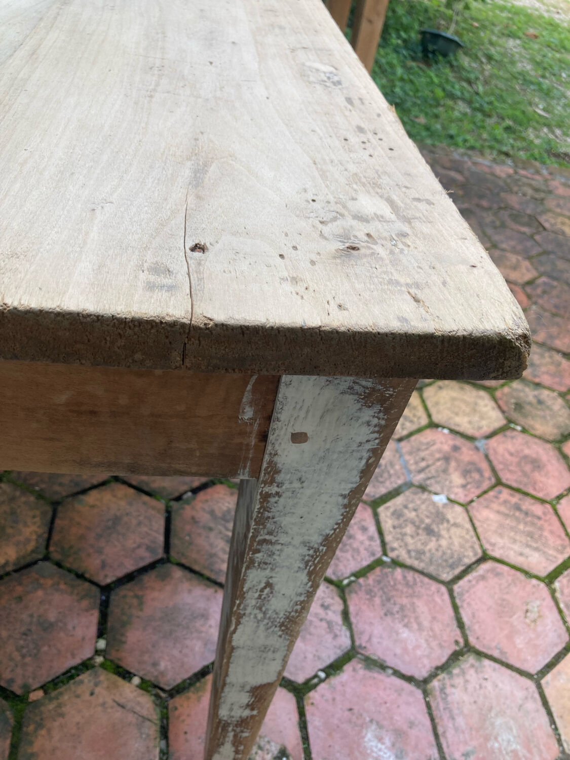Vintage farmhouse table