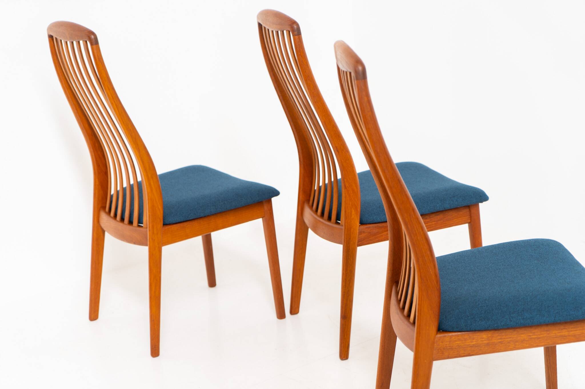 Ensemble de 4 chaises de salle à manger par Kai Kristiansen pour Schou Andersen
