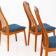 Set de 4 chaises de salle à manger par Kai Kristiansen pour Schou Andersen.