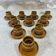 Set of ten vintage Tognana cups, Italy.