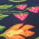 Tapis Oltenian floral, tissé à la main, Roumanie