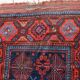 Handmade antique Afghan Baluch rug 95cm x 219cm 1880s