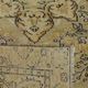 Vintage Turkish Floral Medallion Rug Beige 290 x 164 cm