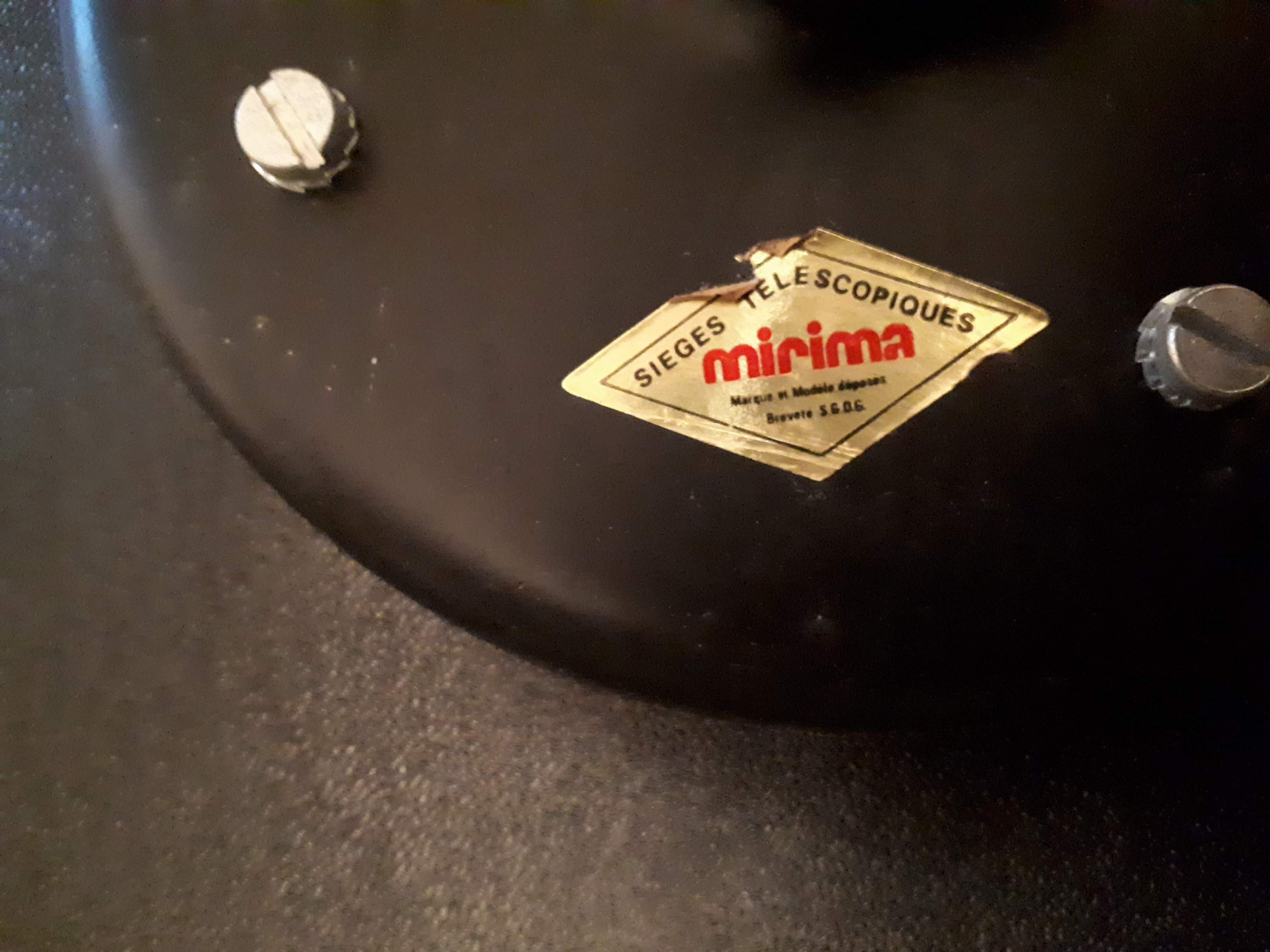 Vintage telescopic stool, 1970