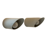Pair of Obliqua wall lights by Ignazia Favata and Claudio Dini for Bieffeplast 1969