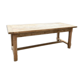 Table de ferme en chêne
