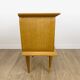 Large mid-century design wooden bedside table
