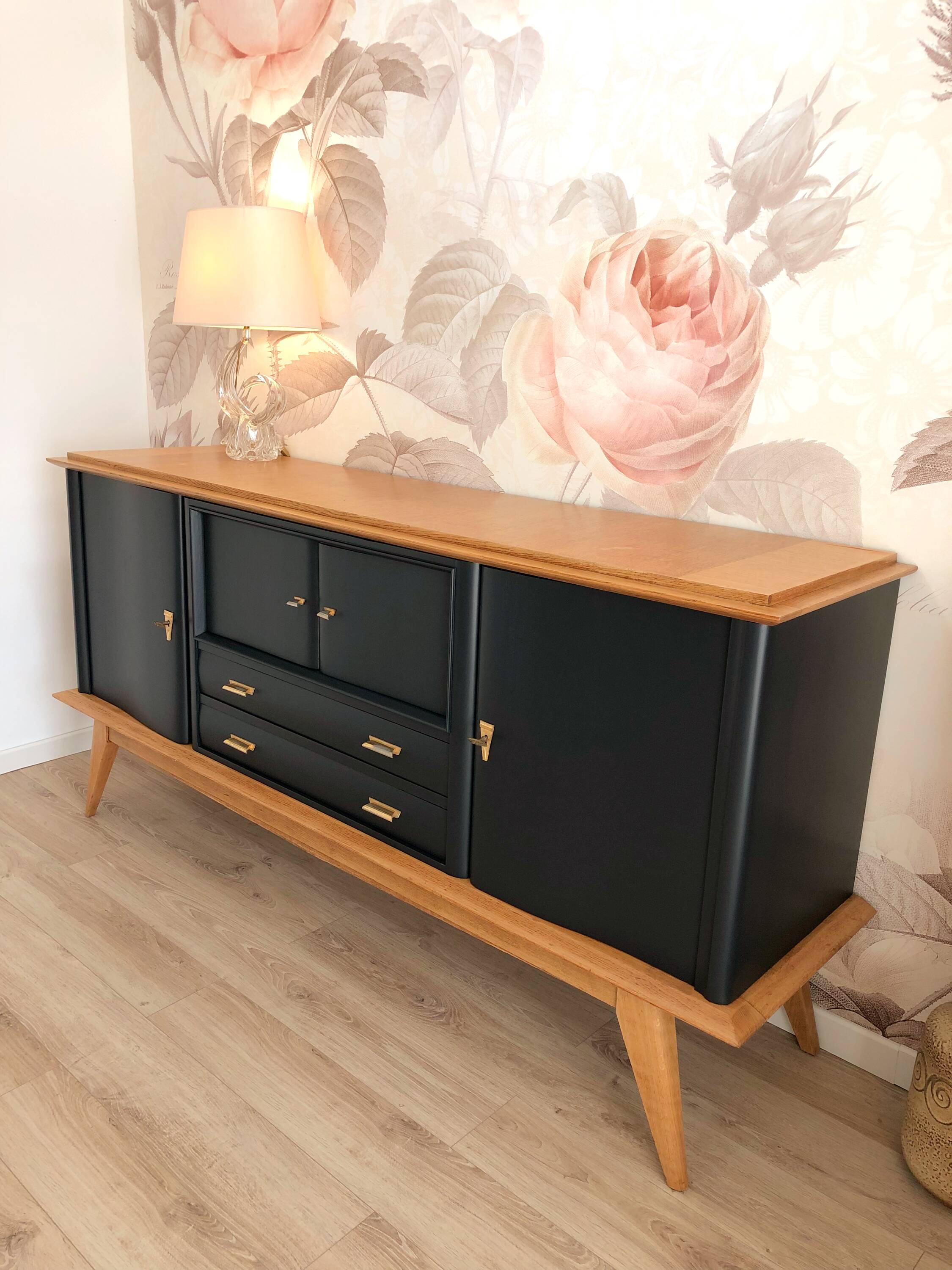 1960s sideboard with compass legs