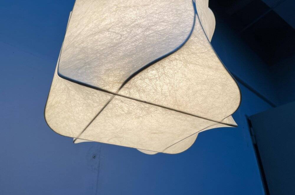 Suspension Cocoon German Mid-Century by Goldkant Leuchten, 1960s