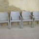 Série de quatre chaises de marque siesta