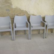 Série de quatre chaises de marque siesta