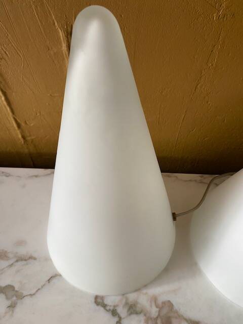 Teepee lamp pair