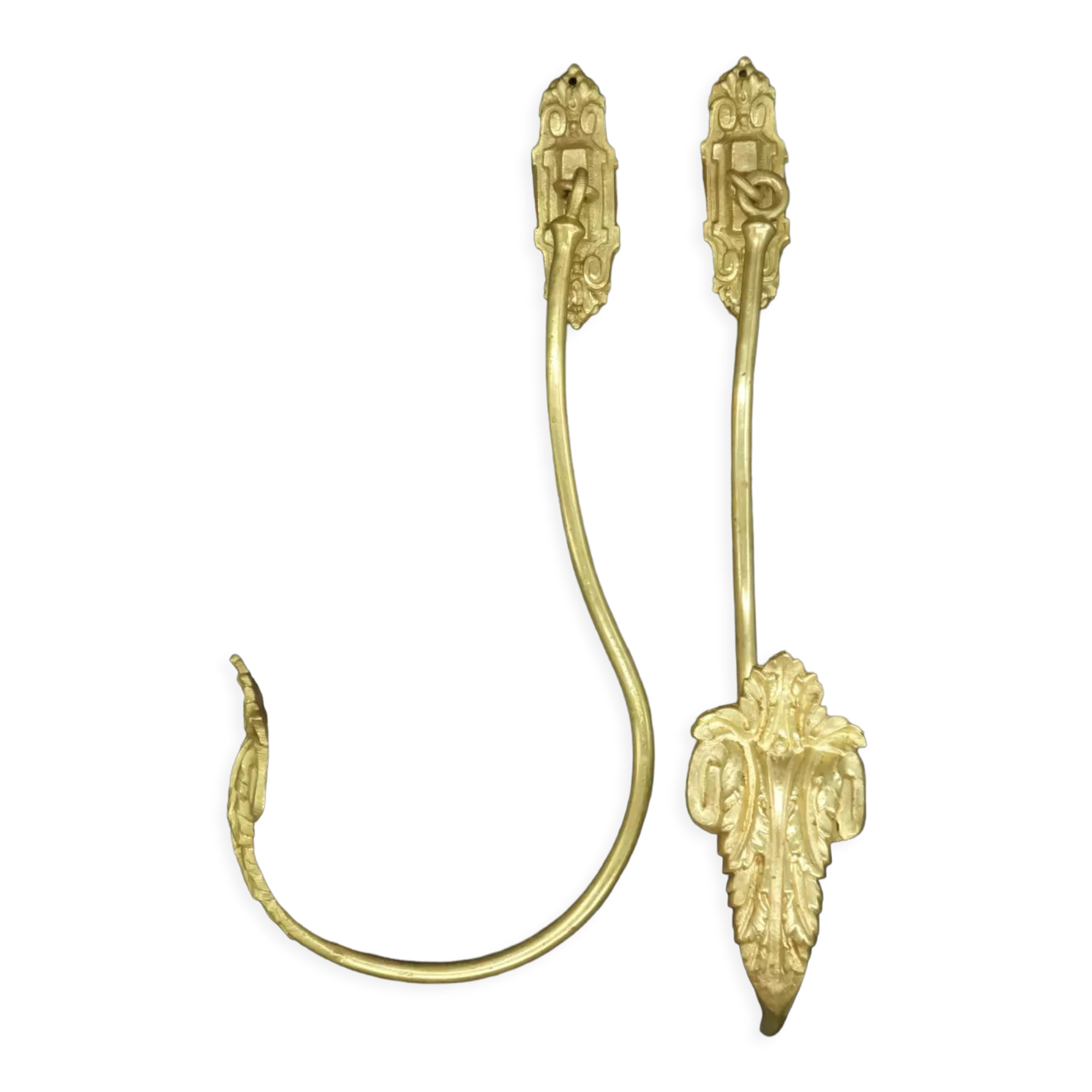 Pair of embrasses Louis XV style of the nineteenth