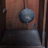 Wooden clock art deco style