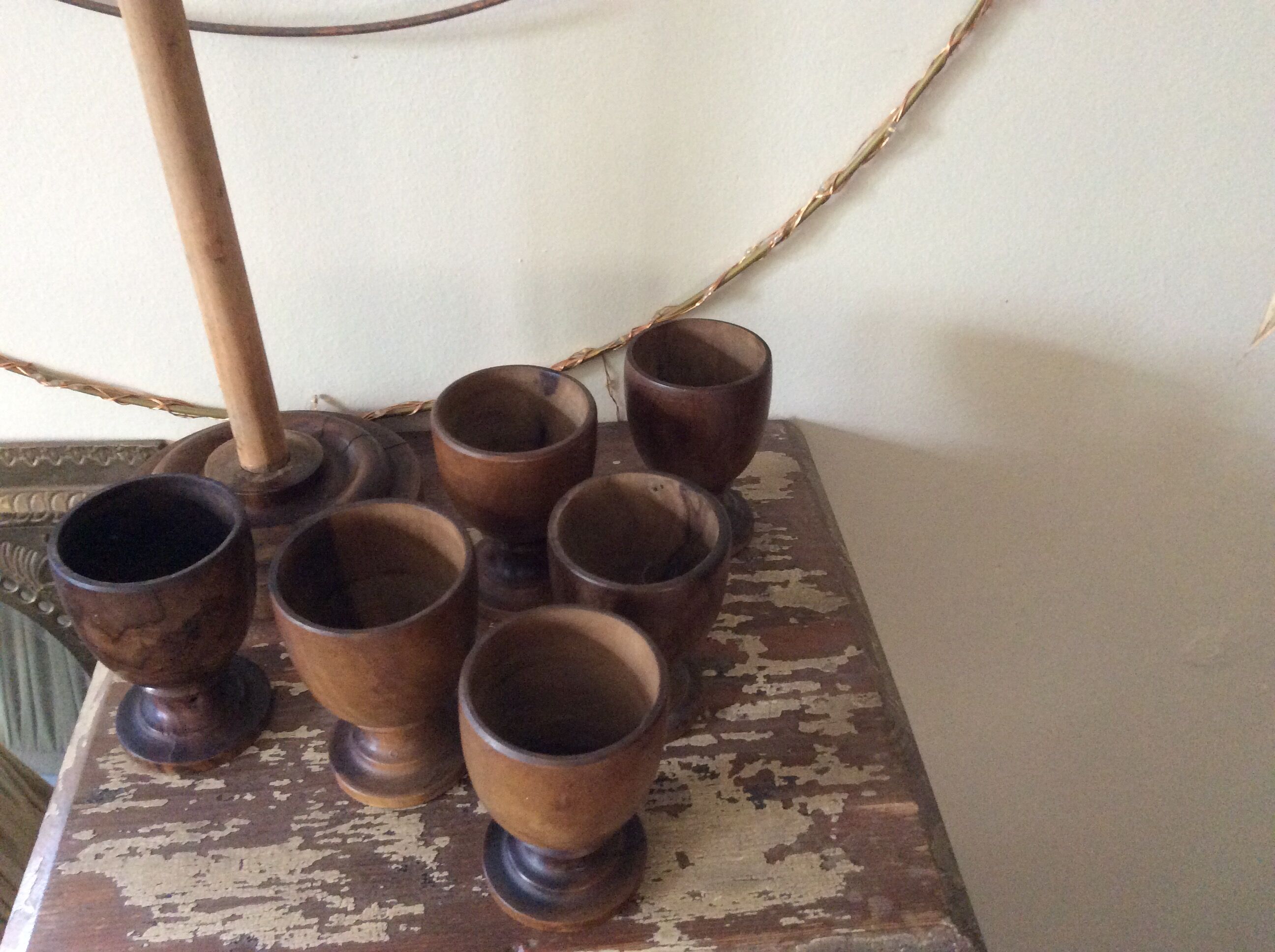 Series of 6 coquetiers