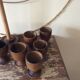 Series of 6 coquetiers