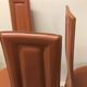 Série de 6 chaises en cuir
