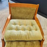 Two mid century armchairs